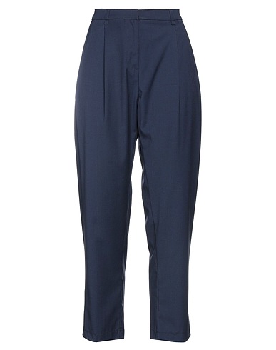ALESSIA SANTI Casual trouser Midnight blue 83% Polyester, 15% Viscose, 2% Elastane
