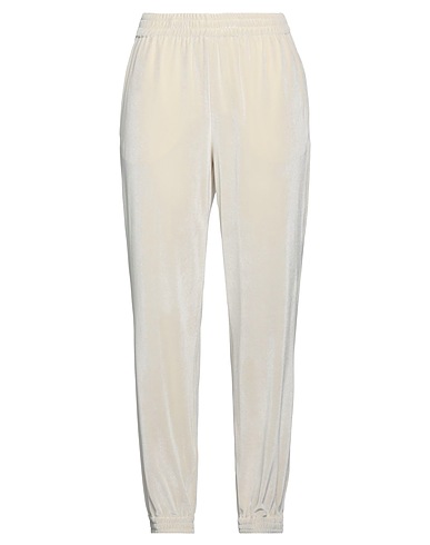 LIVIANA CONTI Pantalone Avorio 92% Poliestere, 8% Elastan