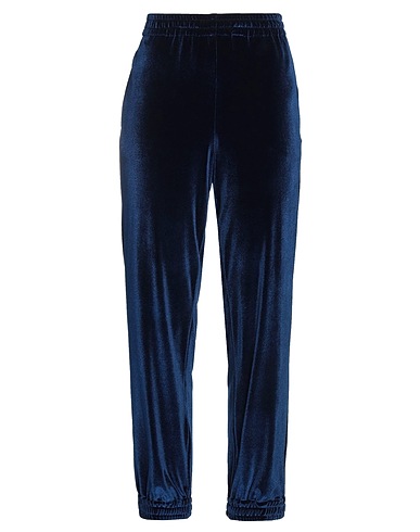LIVIANA CONTI Pantalone Blu notte 92% Poliestere, 8% Elastan
