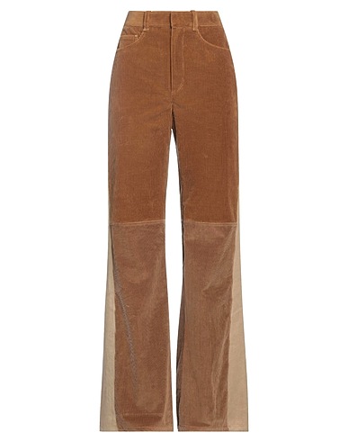 CHLOÉ Casual trouser Camel 100% Cotton