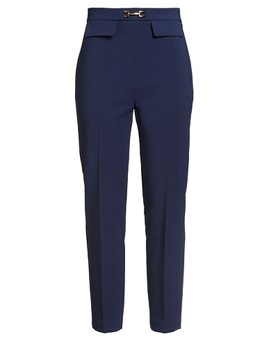 ELISABETTA FRANCHI Pantalone Blu navy 96% Poliestere, 4% Elastan