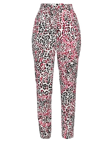 GAëLLE Paris Casual trouser Burgundy 53% Cotton, 42% Viscose, 5% Elastane