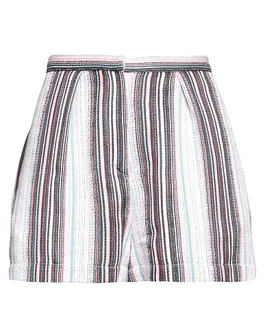 IRO Shorts & Bermuda White 48% Acrylic, 47% Cotton, 5% Polyester