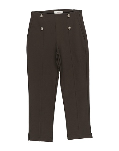 VICOLO Casual trouser Military green 64% Viscose, 31% Polyamide, 5% Elastane