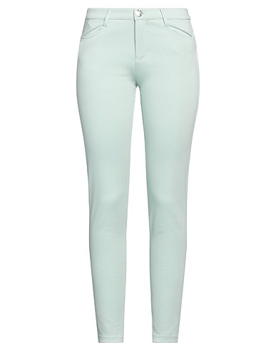 ERMANNO SCERVINO Casual trouser Light green 68% Viscose, 26% Polyamide, 5% Elastane, 1% Other Fibres