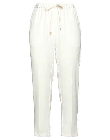 NORA BARTH Casual trouser Cream 88% Viscose, 12% Polyester