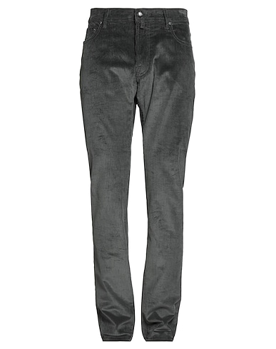 JACOB COHЁN Casual trouser Charcoal 99% Cotton, 1% Elastane