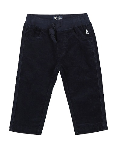 IL GUFO Casual trouser Midnight blue 98% Cotton, 2% Elastane