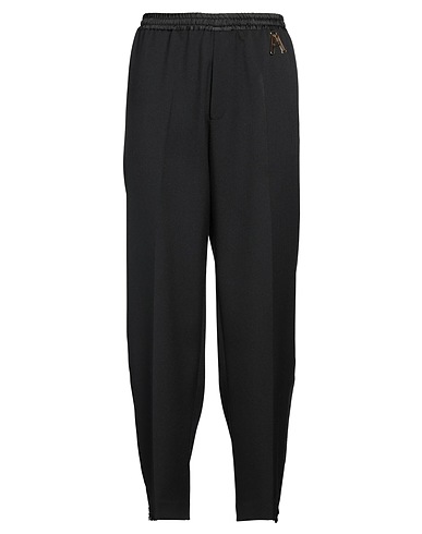 ARIES Casual trouser Black 72% Polyester, 26% Wool, 2% Elastane