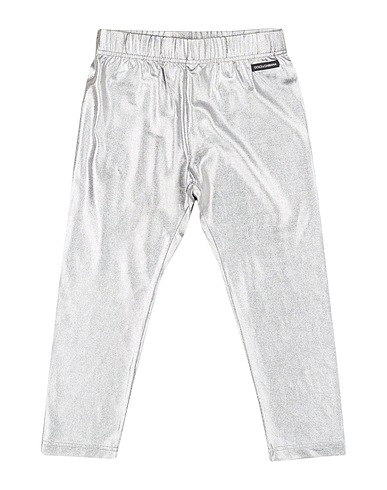 DOLCE&GABBANA Leggings Silver 95% Viscose, 5% Elastane, Polyester