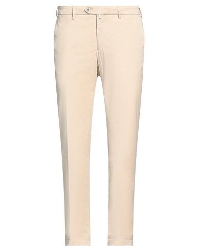 B SETTECENTO Casual trouser Beige 60% Lyocell, 38% Other Fibres, 2% Elastane