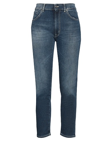 DONDUP Denim trousers Blue 92% Cotton, 6% Elastomultiester, 2% Elastane