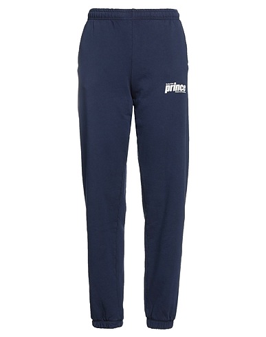 SPORTY & RICH Casual trouser Navy blue 100% Cotton