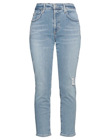 CITIZENS OF HUMANITY Denim trousers Blue 98% Cotton, 2% Recycled elastane