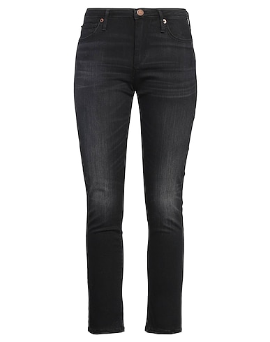 TRUE RELIGION Denim pants Black 69% Cotton, 15% Modal, 14% Polyester, 2% Elastane