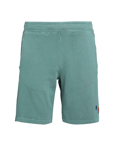 PS PAUL SMITH Pantalone felpa Verde salvia 100% Cotone organico