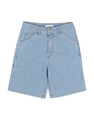 NAME IT® Denim shorts Blue 70% Cotton, 29% Polyester, 1% Elastane