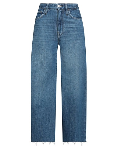FRAME Denim trousers Blue 85% Cotton, 15% Recycled cotton