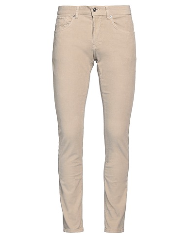 DONDUP Casual trouser Ivory 98% Cotton, 2% Elastane