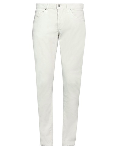 DONDUP Casual trouser Light grey 98% Cotton, 2% Elastane