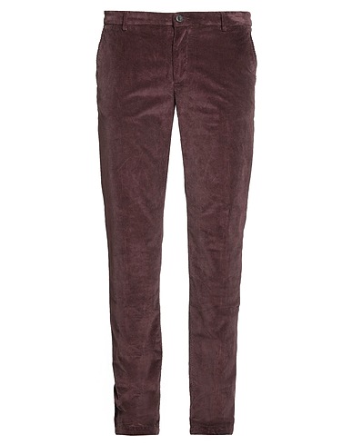 NO LAB Casual trouser Plum 78% Cotton, 20% Modal, 2% Elastane