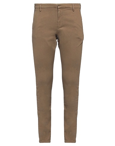 DONDUP Casual trouser Military green 69% Cotton, 29% Lyocell, 2% Elastane