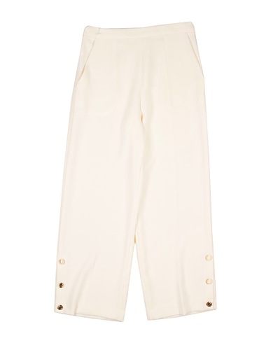 ELISABETTA FRANCHI Casual pants Ivory 100% Polyester
