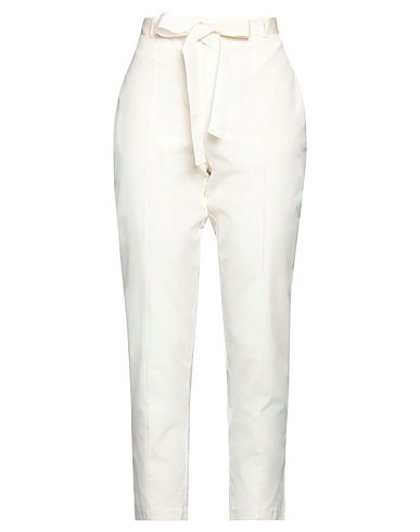 ALESSIA SANTI Pantalone Panna 100% Cotone