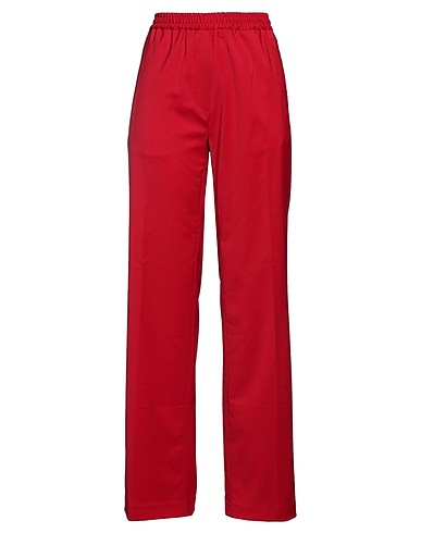 NINE IN THE MORNING Casual trouser Red 53% Viscose, 44% Cotton, 3% Elastane