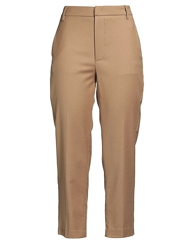 DONDUP Casual trouser Camel 99% Virgin Wool, 1% Elastane