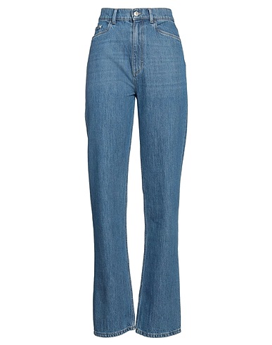 WANDLER Denim pants Blue 58% Organic cotton, 42% Cotton