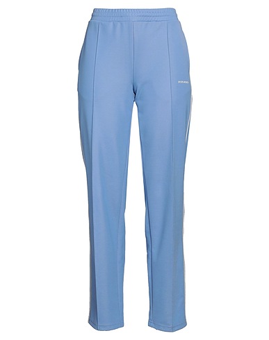 SPORTY & RICH Pantalone Blu chiaro 52% Poliestere, 48% Cotone