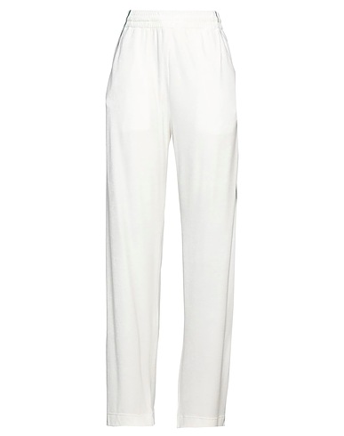 CASABLANCA Casual pants White 40% Cotton, 40% Modal, 20% Polyester, Viscose, Rayon
