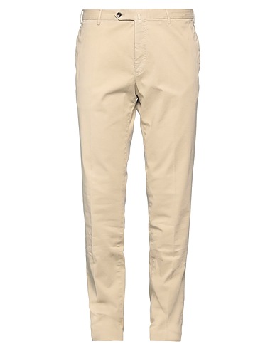 PT Torino Casual trouser Beige 96% Cotton, 4% Elastane
