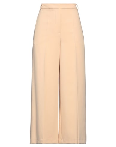 ALYSI Casual pants CRÈME Cream 71% Polyester, 22% Viscose, 7% Elastane