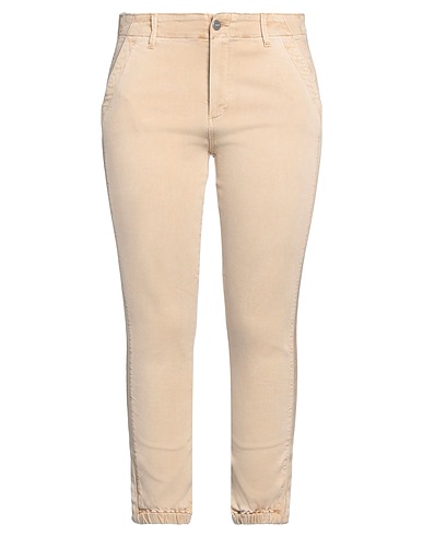 PAIGE Casual trouser Beige 57% Cotton, 34% Rayon, 9% Lycra®