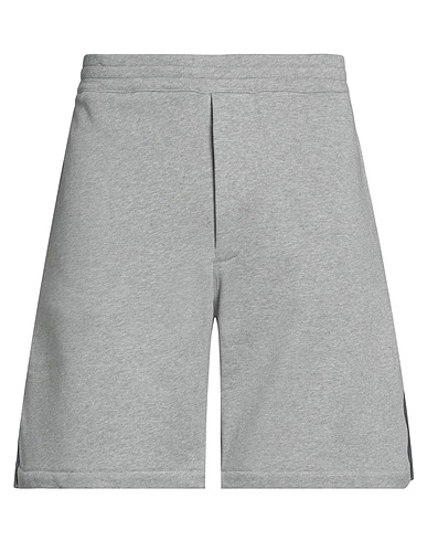 MCQUEEN Shorts & Bermuda Light grey 100% Cotton