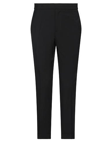 NEIL BARRETT Pantalone Nero 53% Poliestere, 43% Lana Vergine, 4% Elastan
