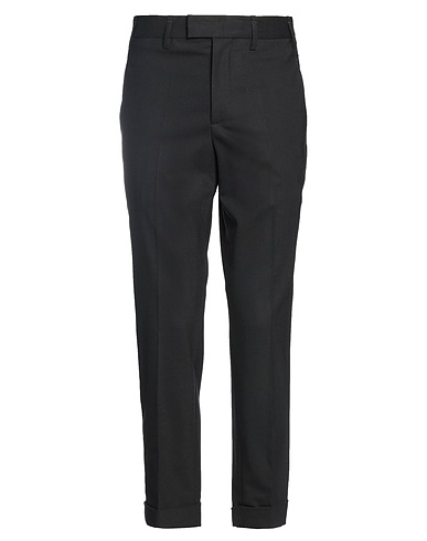 NEIL BARRETT Casual trouser Black 54% Polyester, 44% Virgin Wool, 2% Elastane