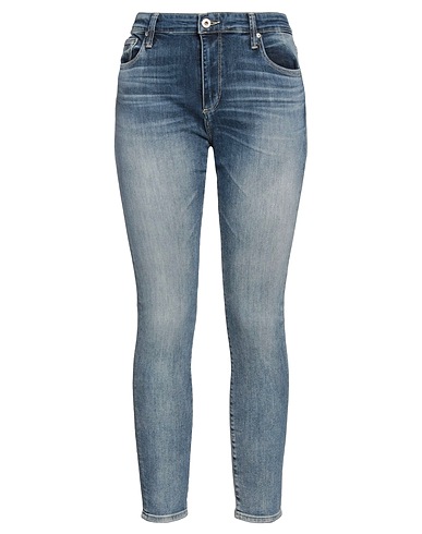 AG JEANS Denim trousers Blue 93% Cotton, 5% Polyester, 2% Elastane