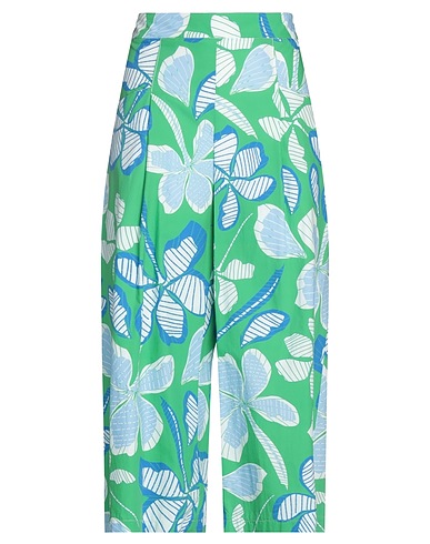 B.YU Casual pants Green 100% Cotton