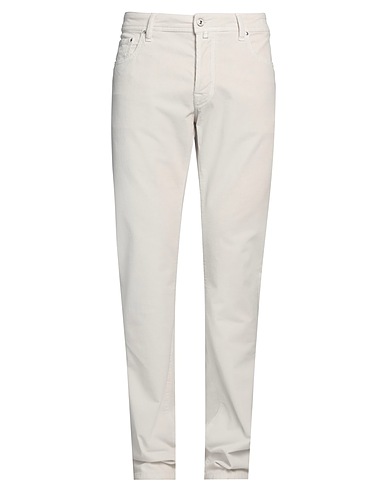 JACOB COHЁN Pantalone Off white 98% Cotone, 2% Elastan