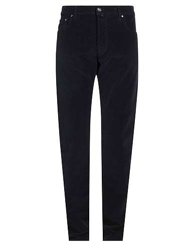 JACOB COHЁN Casual trouser Midnight blue 98% Cotton, 2% Elastane