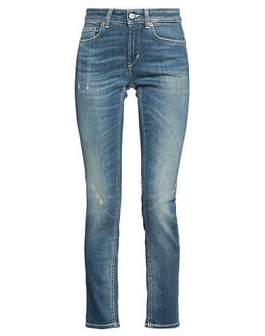 DONDUP Denim trousers Blue 81% Cotton, 11% Lyocell, 6% Elastomultiester, 2% Elastane