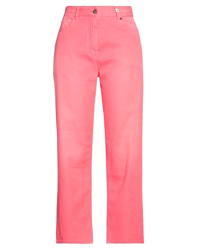 MYTHS Casual trouser Magenta 53% Linen, 45% Cotton, 2% Elastane