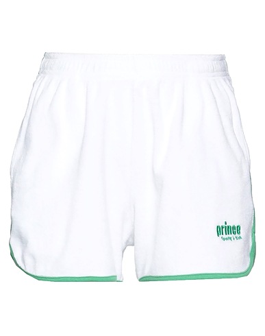 SPORTY & RICH Shorts & Bermudas Weiß 100% Baumwolle