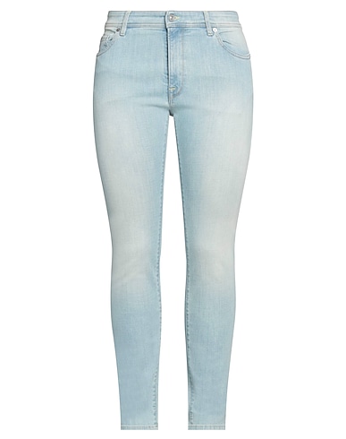 BROOKSFIELD Denim trousers Blue 99% Cotton, 1% Elastane