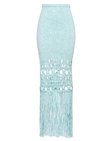 CHRISTOPHER ESBER Midi skirt Azure 75% Cotton, 25% Polyester