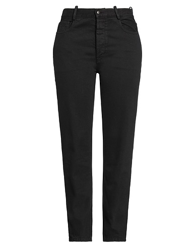 ANN DEMEULEMEESTER Denim pants Black 100% Cotton