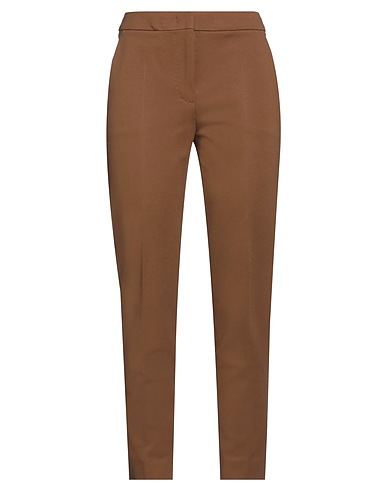 MAX MARA Casual trouser Khaki 84% Viscose, 11% Polyamide, 5% Elastane